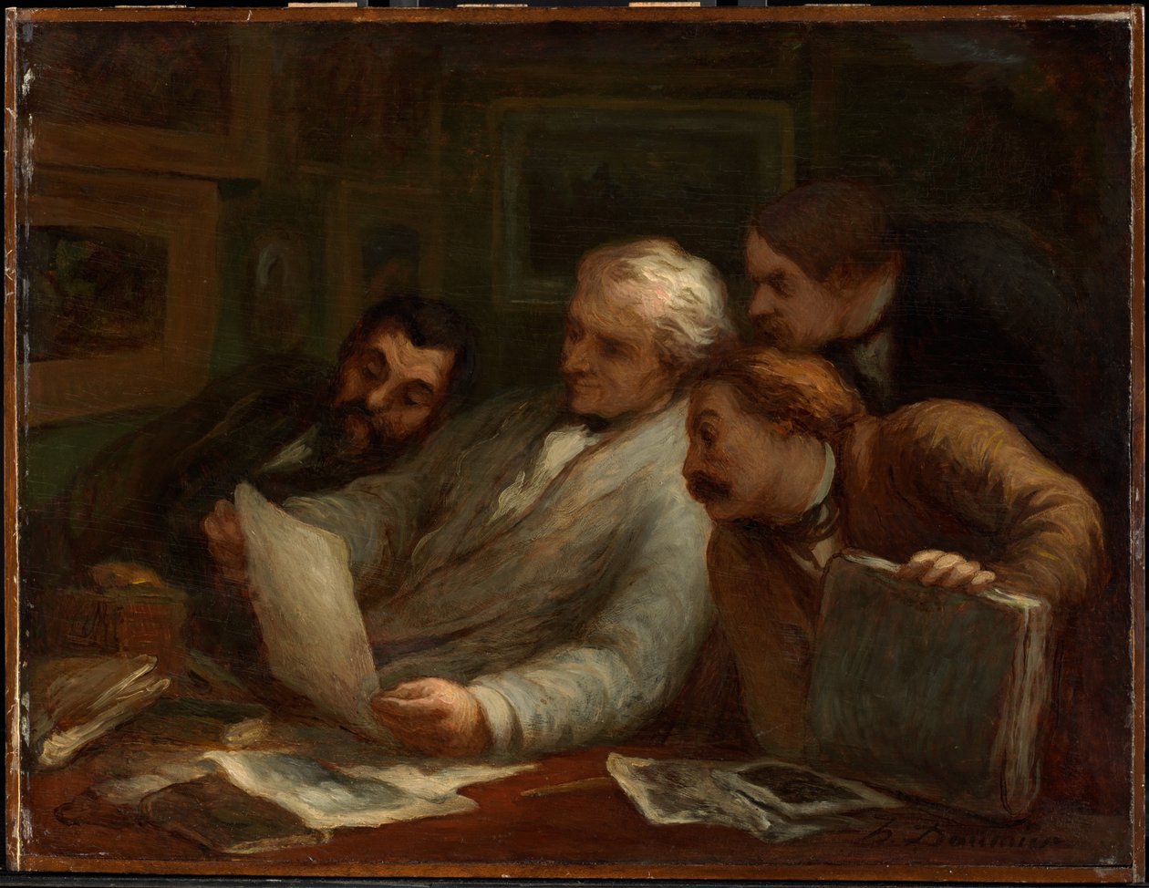 Trycksamlarna av Honoré Daumier