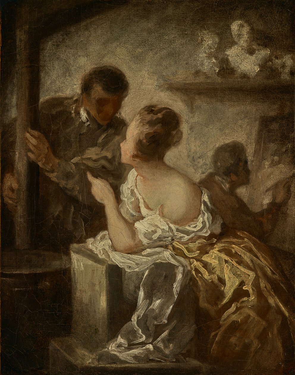Ateljén av Honoré Daumier