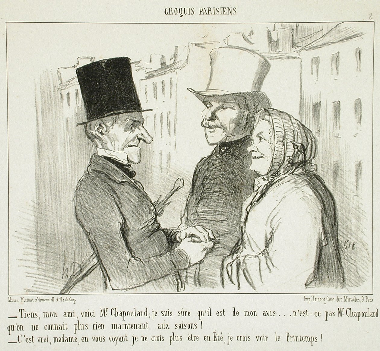 "Se, min vän, här är herr Chapoulard..." av Honoré Daumier