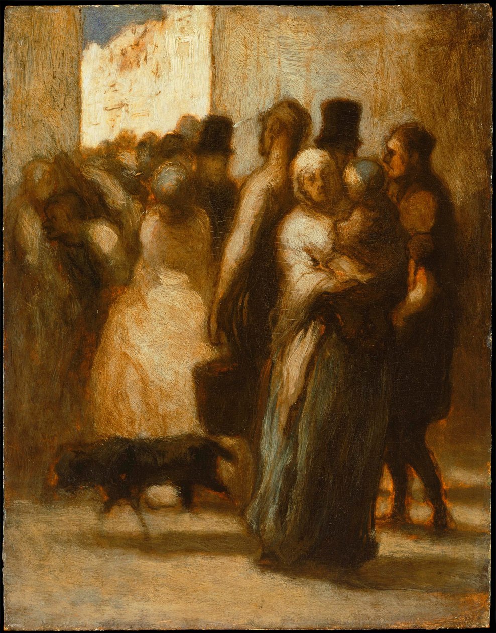 Till gatan av Honoré Daumier