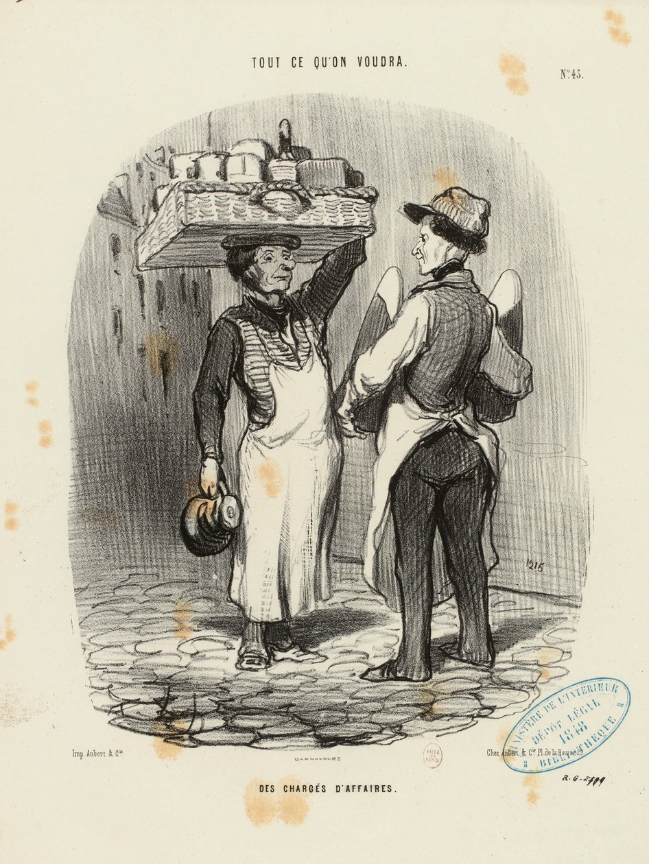 Allt man kan önska sig nr 43: Affärsuppdrag av Honoré Daumier