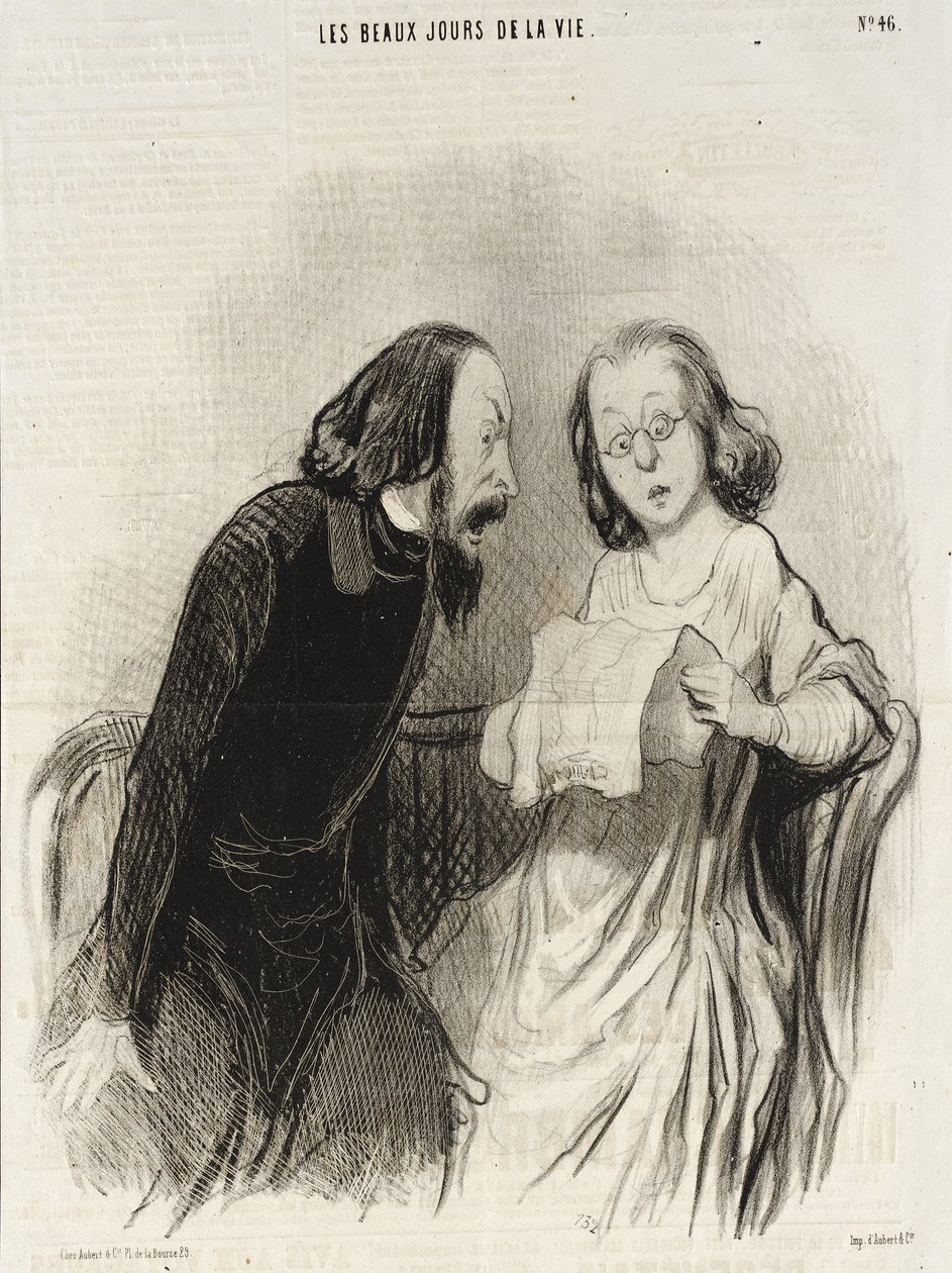 En lovprisande artikel av Honoré Daumier