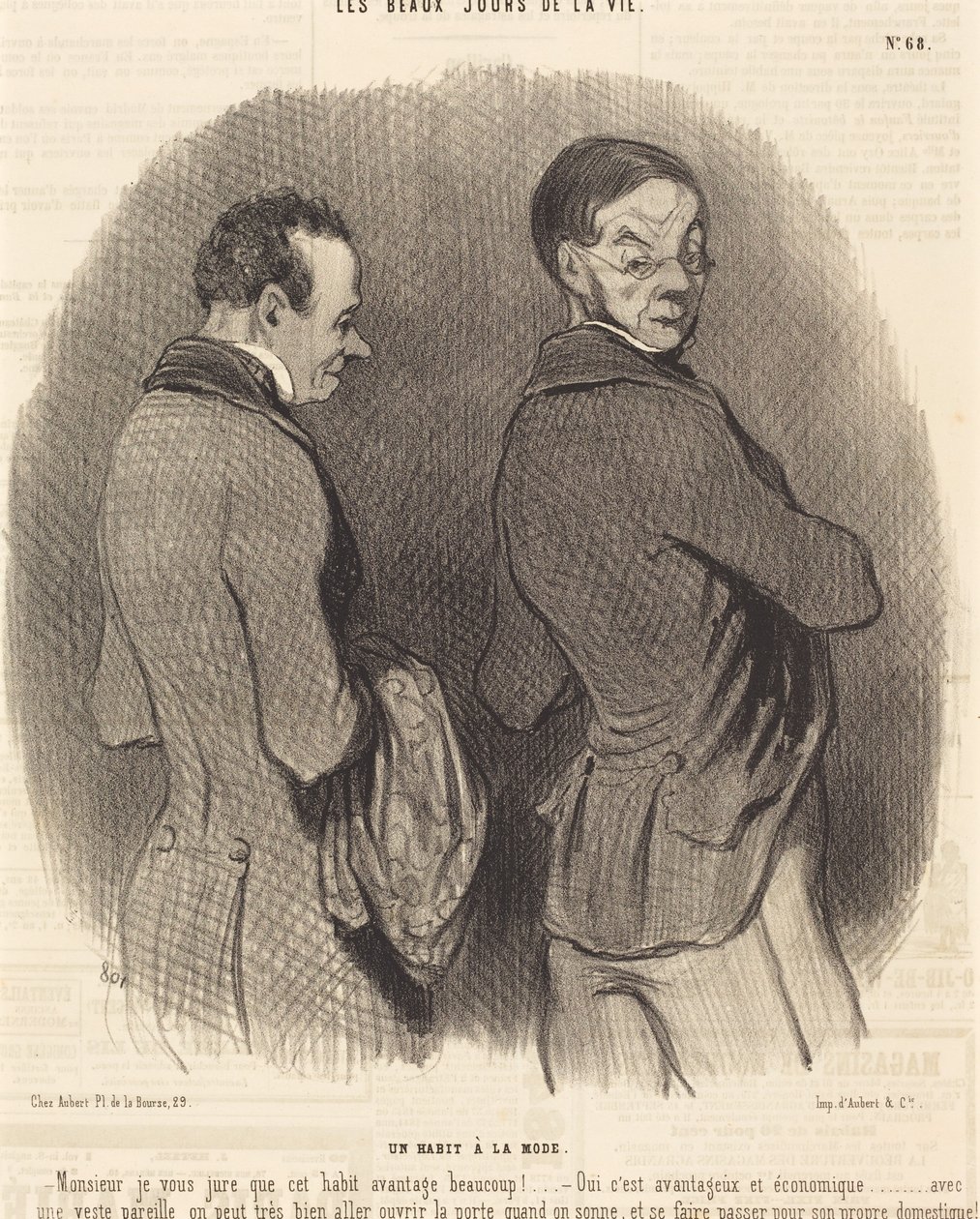 Ett modernt plagg av Honoré Daumier