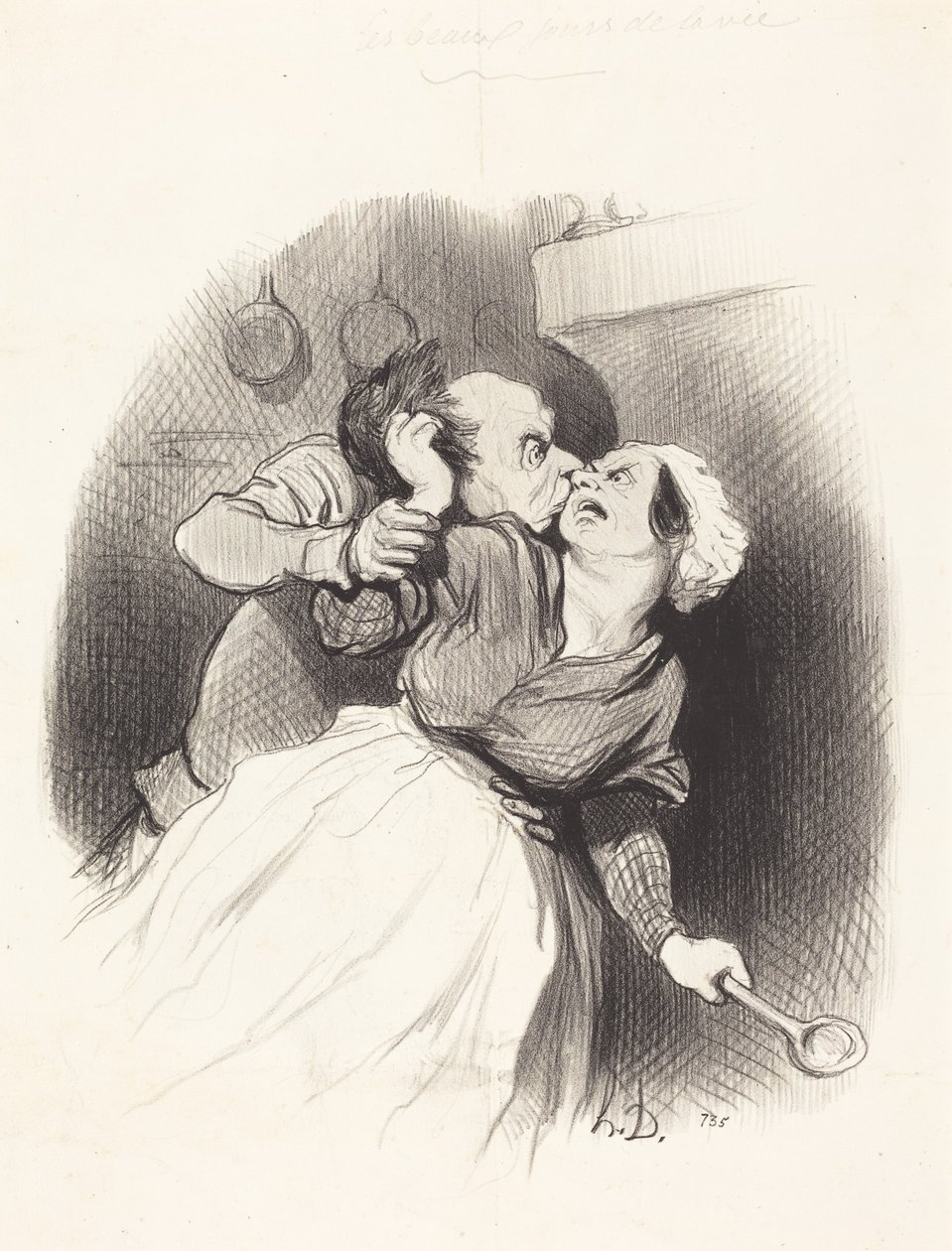 En återgång till ungdomen av Honoré Daumier