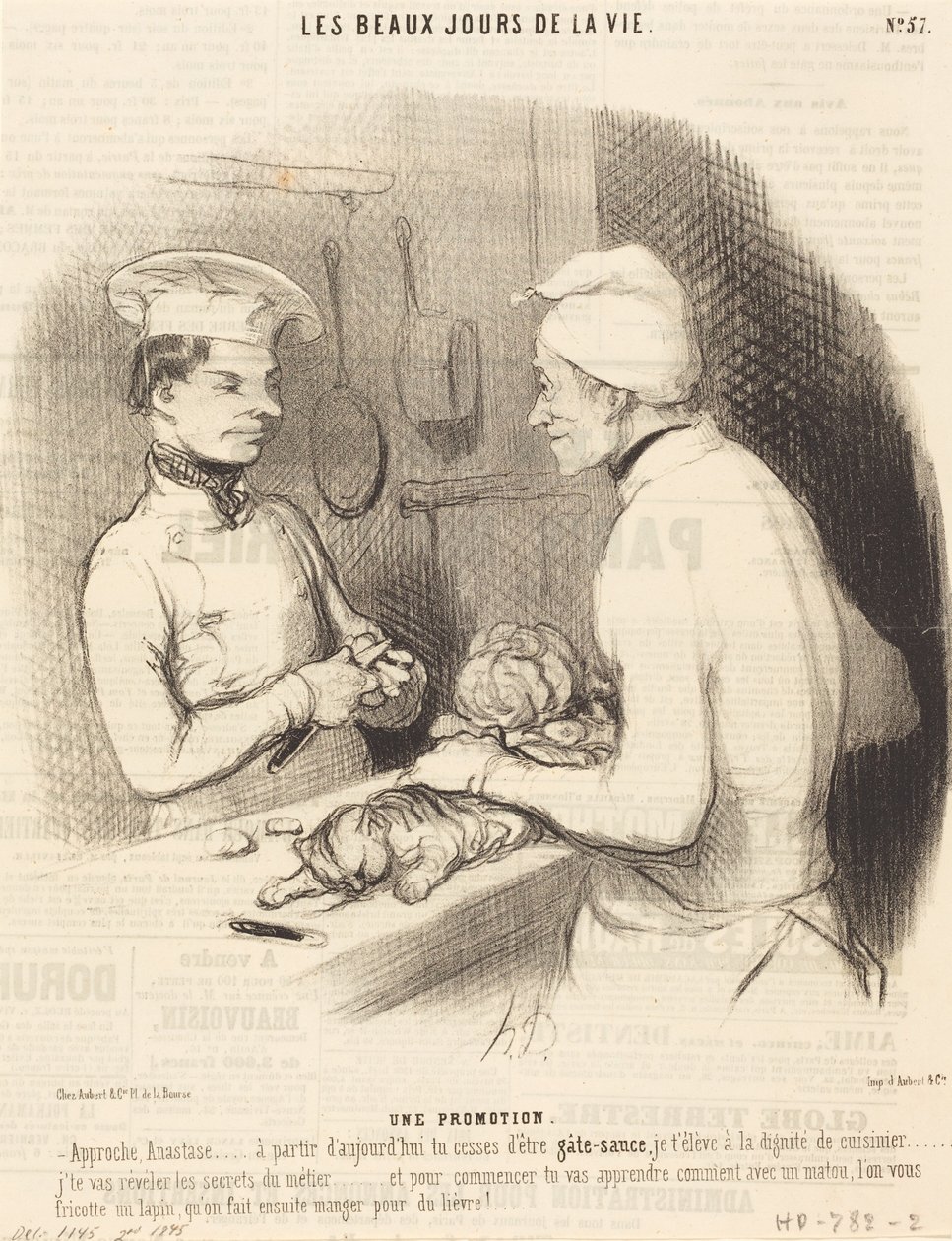 Ett erbjudande av Honoré Daumier