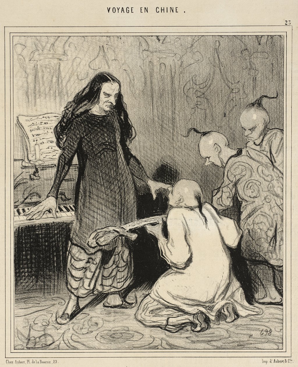 En konstnärlig belöning av Honoré Daumier