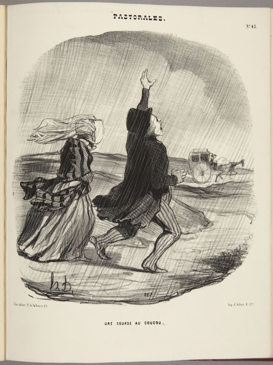 Ett göklopp av Honoré Daumier