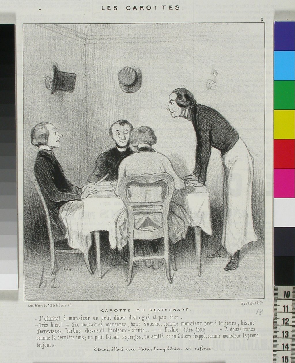Utan titel av Honoré Daumier
