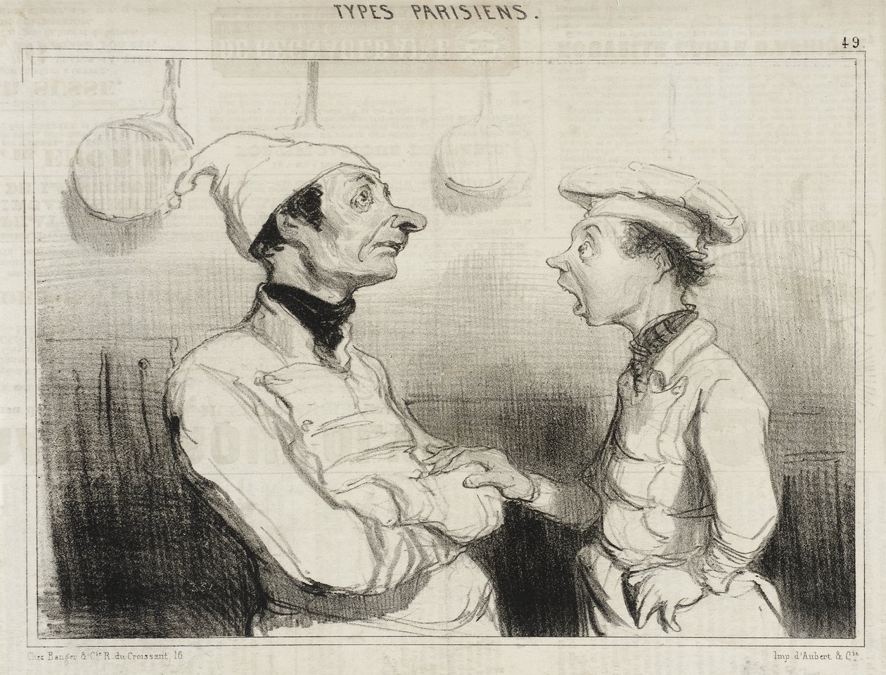 Ni vet mycket väl vilken svamp ni talade om... av Honoré Daumier