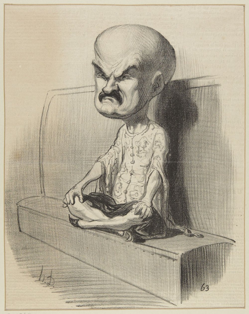 ”Vésin” av Honoré Daumier