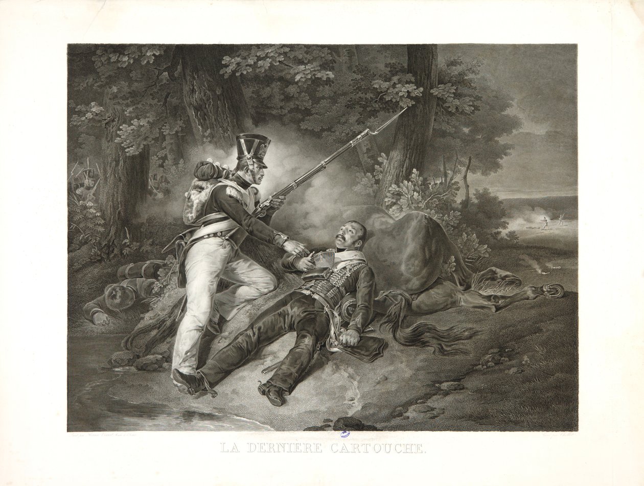 Den sista patronen av Emile Jean Horace Vernet