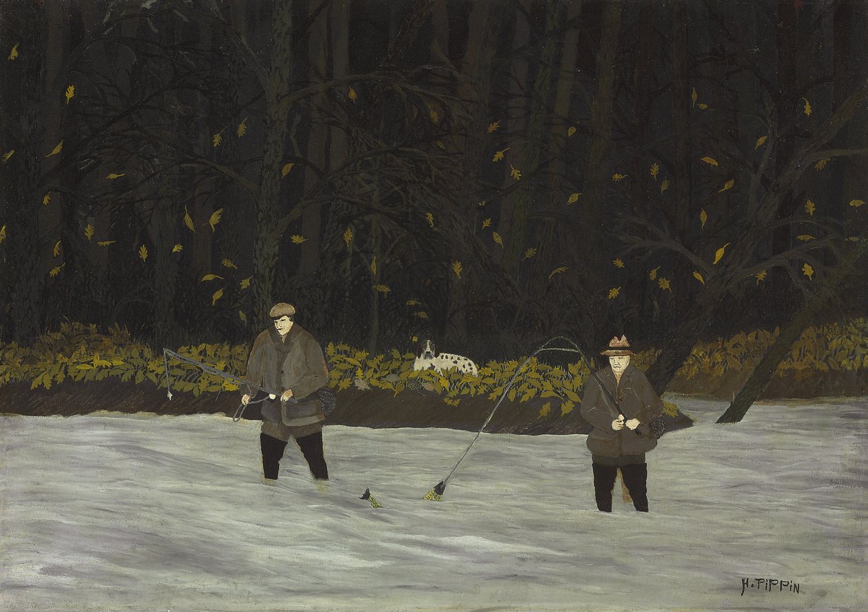 Fiske i Brandywine: tidig höst av Horace Pippin