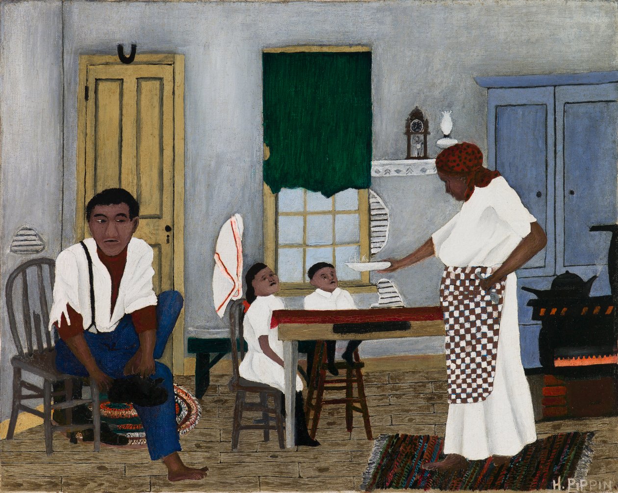 Söndag morgon frukost av Horace Pippin