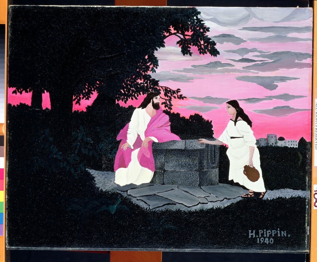 Samariens kvinna av Horace Pippin