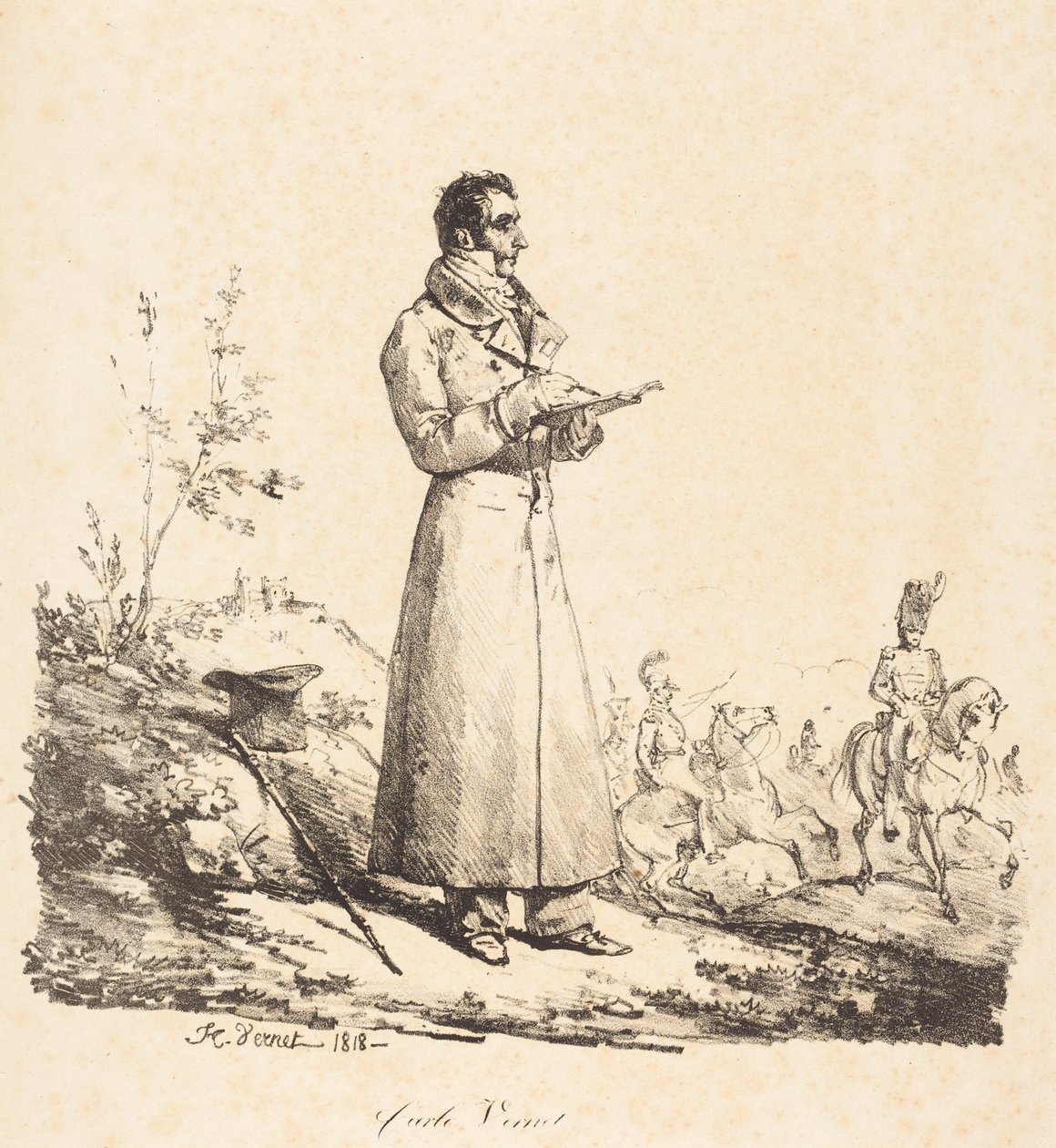 Carle Vernet, helfigur av Horace Vernet