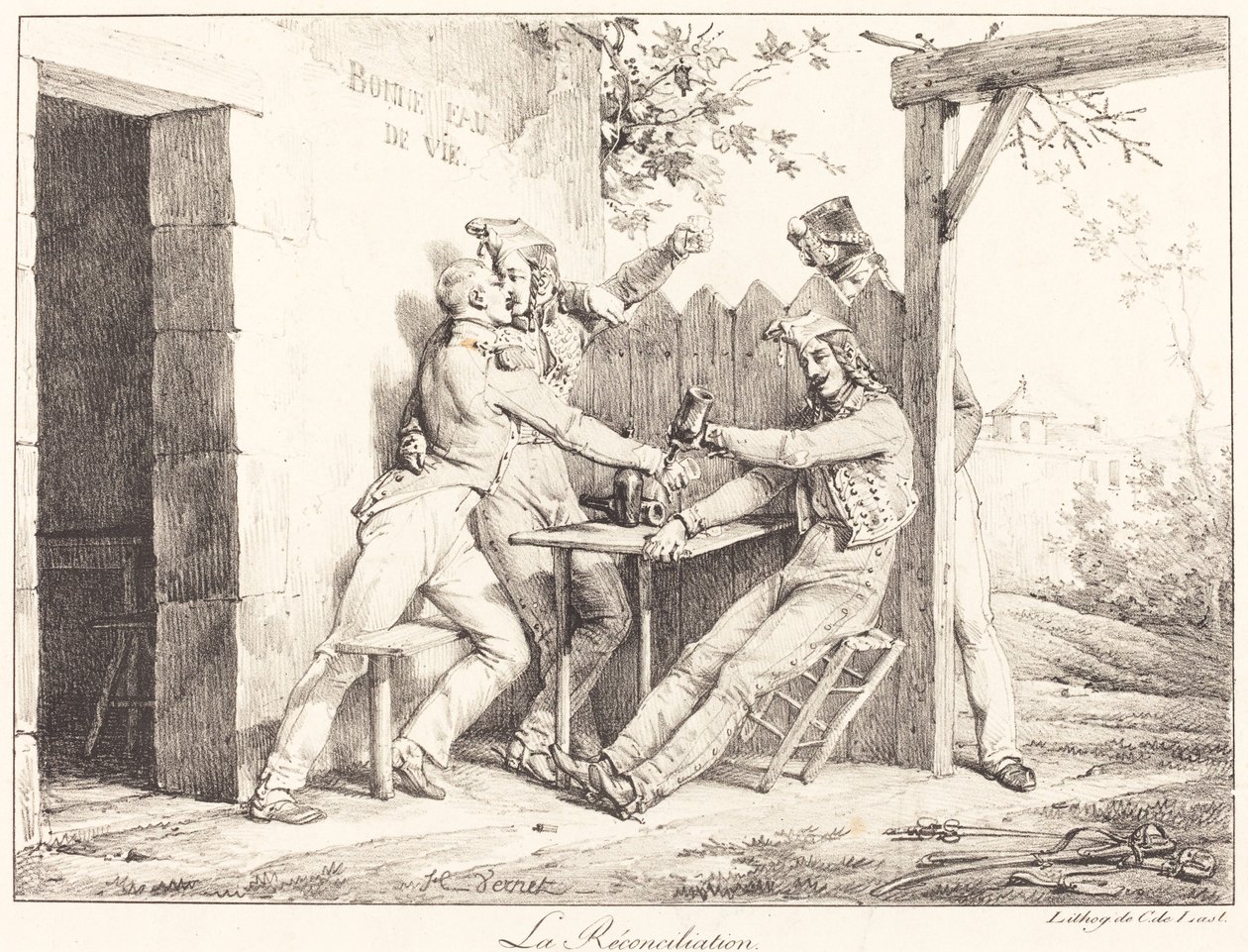 La försoning av Emile Jean Horace Vernet