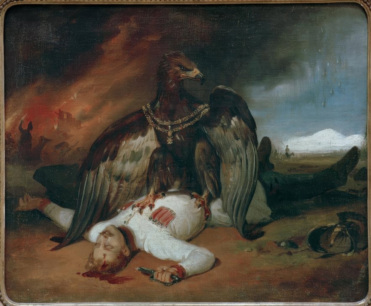 Den polska Prometheus av Emile Jean Horace Vernet