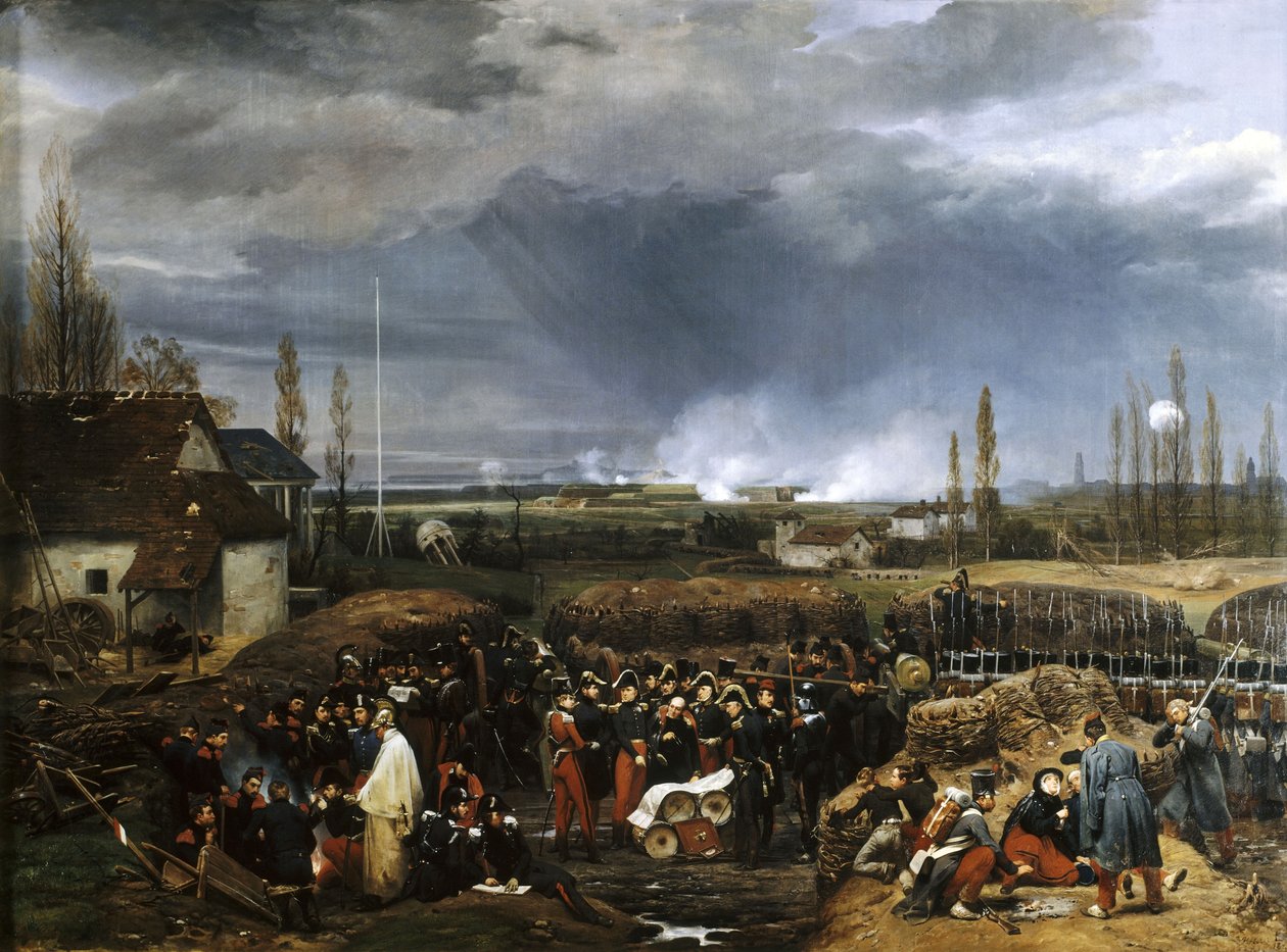 Belägring av Antwerpens citadell, 22 december 1832 av Horace Vernet