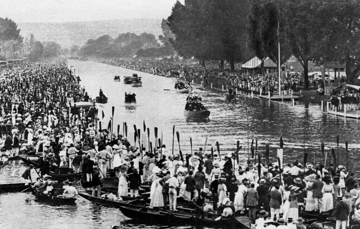 Henley Regatta, Oxfordshire, 6 juli 1912 1937 av Horace Walter Nicholls