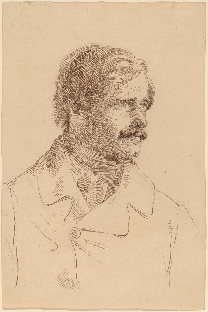 Konstnärens bror - Richard Greenough (?) av Horatio Greenough