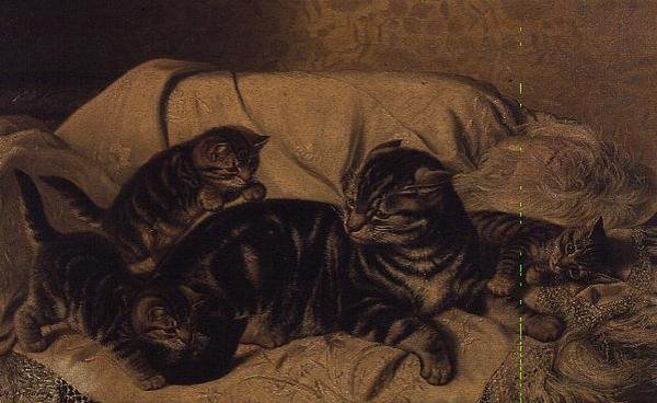 Leker med mamma av Horatio Henry Couldery