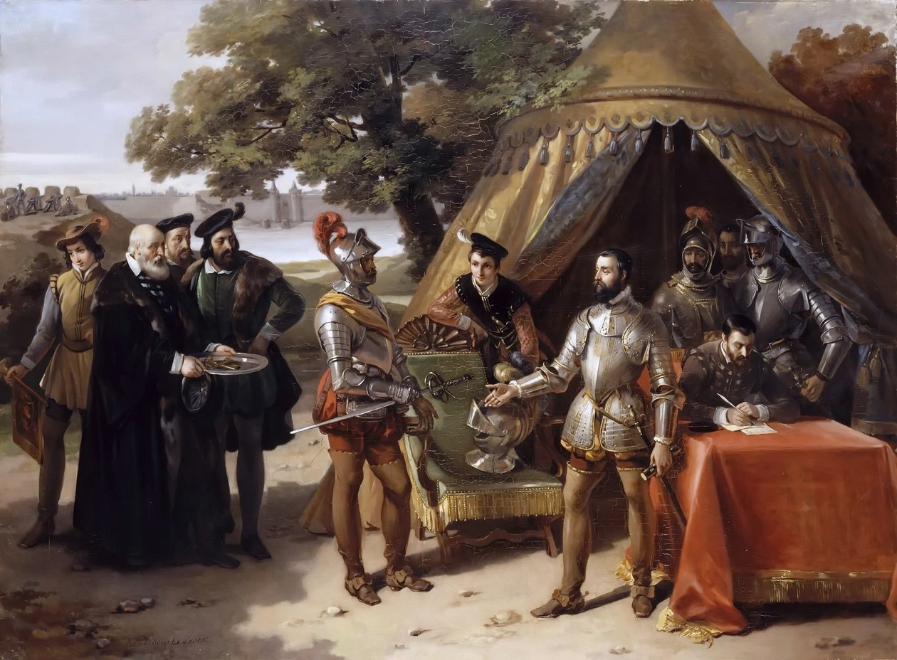Belägringen av Thionville, 23 juni 1558 av Hortense Haudebourt Lescot