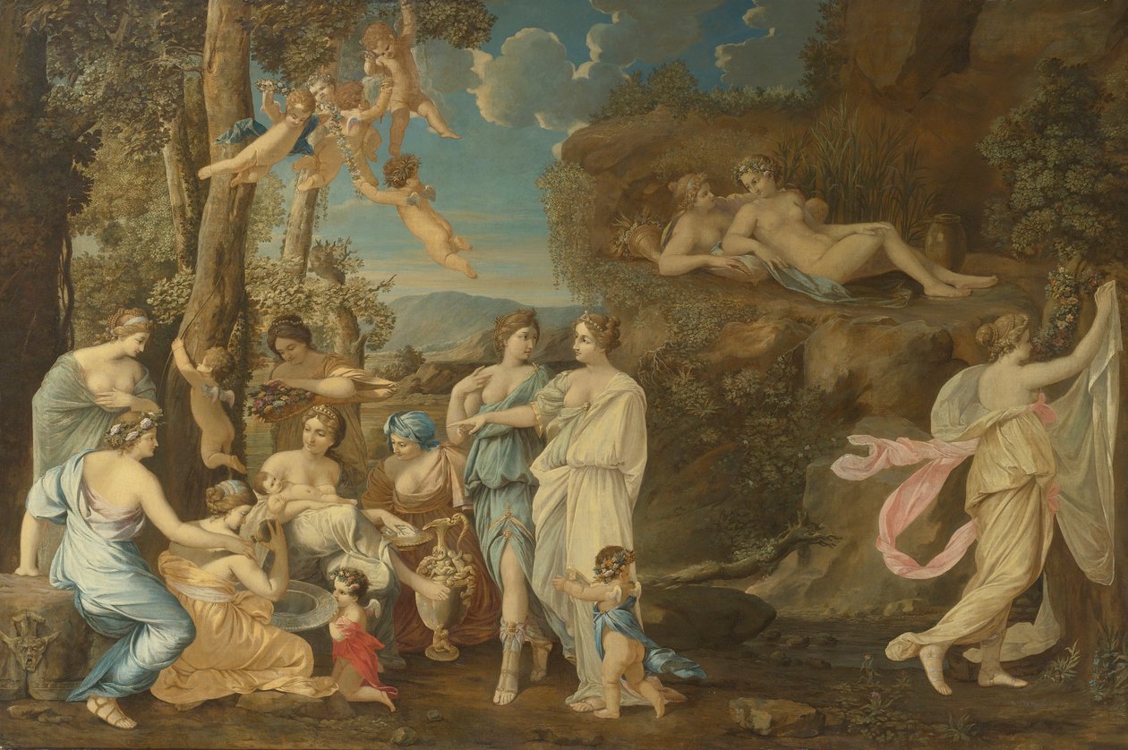 Bacchus födelse av Hovingham Master