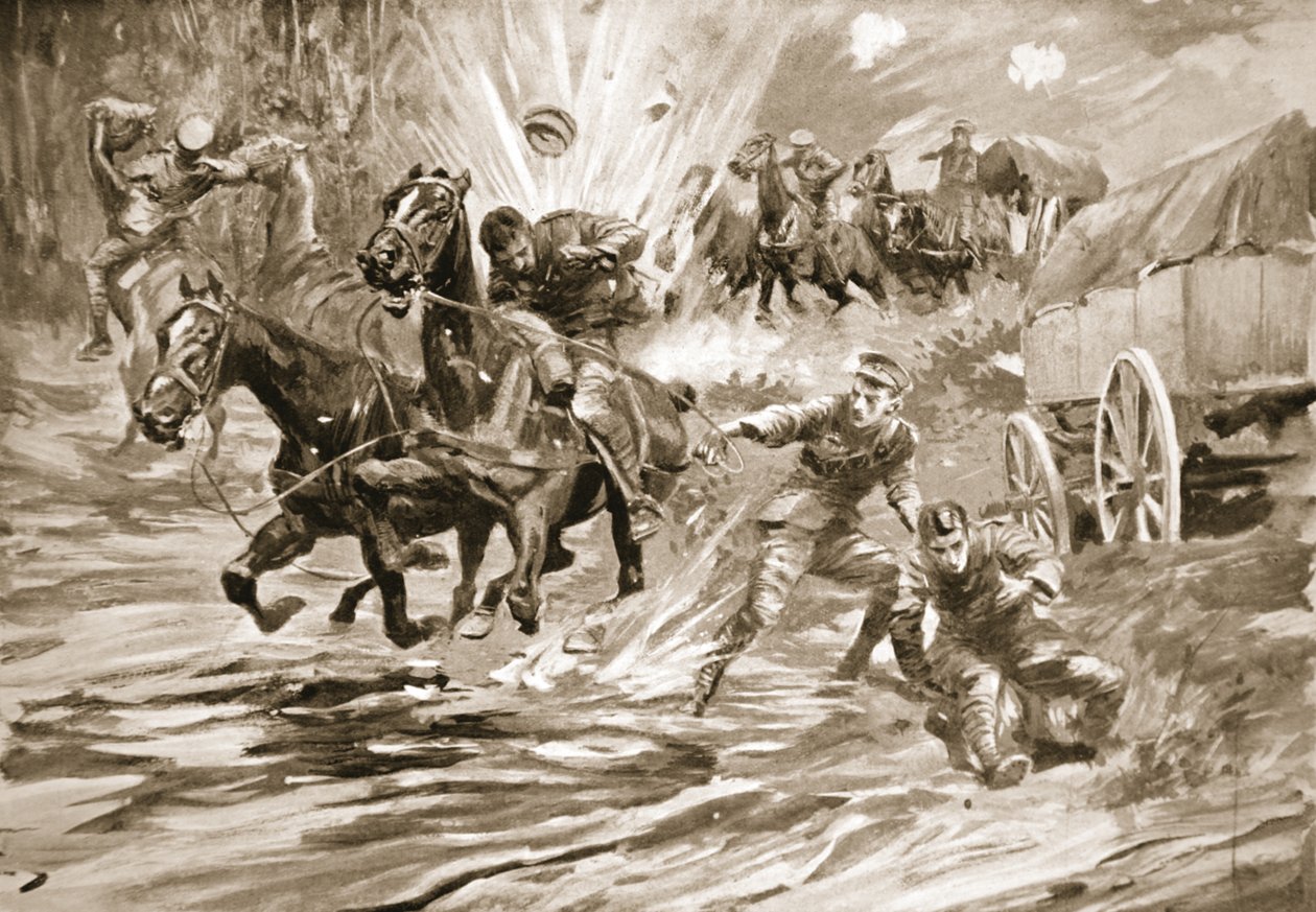 Sergeant Bostock skötte de sårade i en konvoj som han var ansvarig för under kraftig eld av Howard K. Elcock
