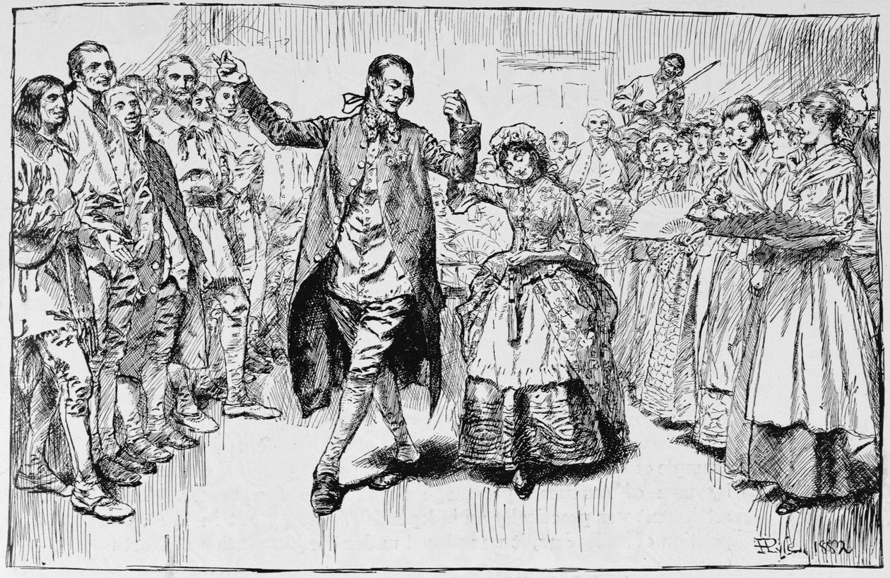 A Kentucky Wedding, illustration från 
