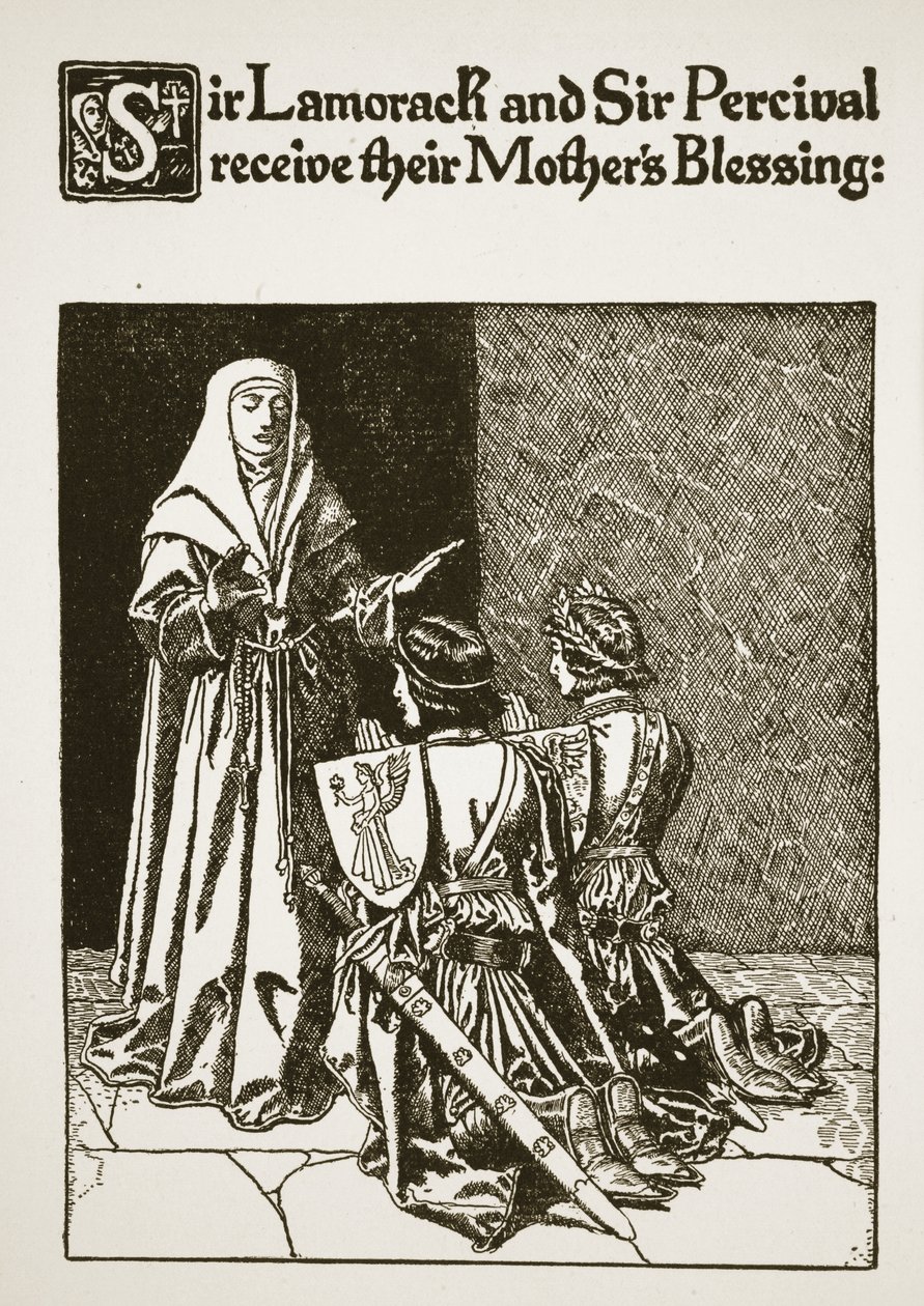 Sir Lamorack och Sir Percival får sin Mother