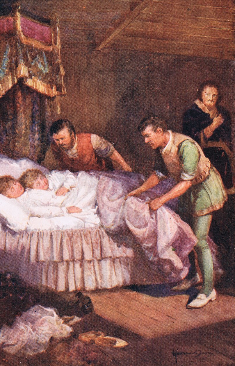 Murder of the Princes, illustration från 