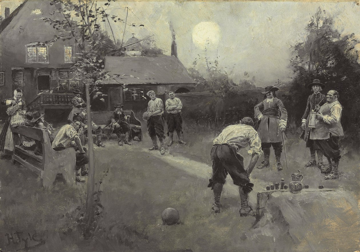Bowling av Howard Pyle