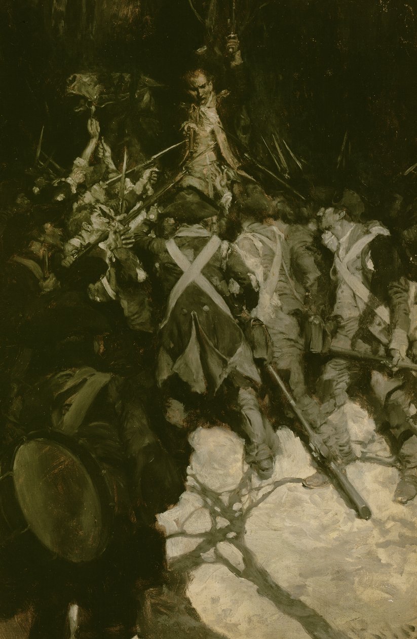 General Wayne Endeavouring to Quell the Mytery of the Pennsylvania Regiments at Morristown, N.J. 1781, från 