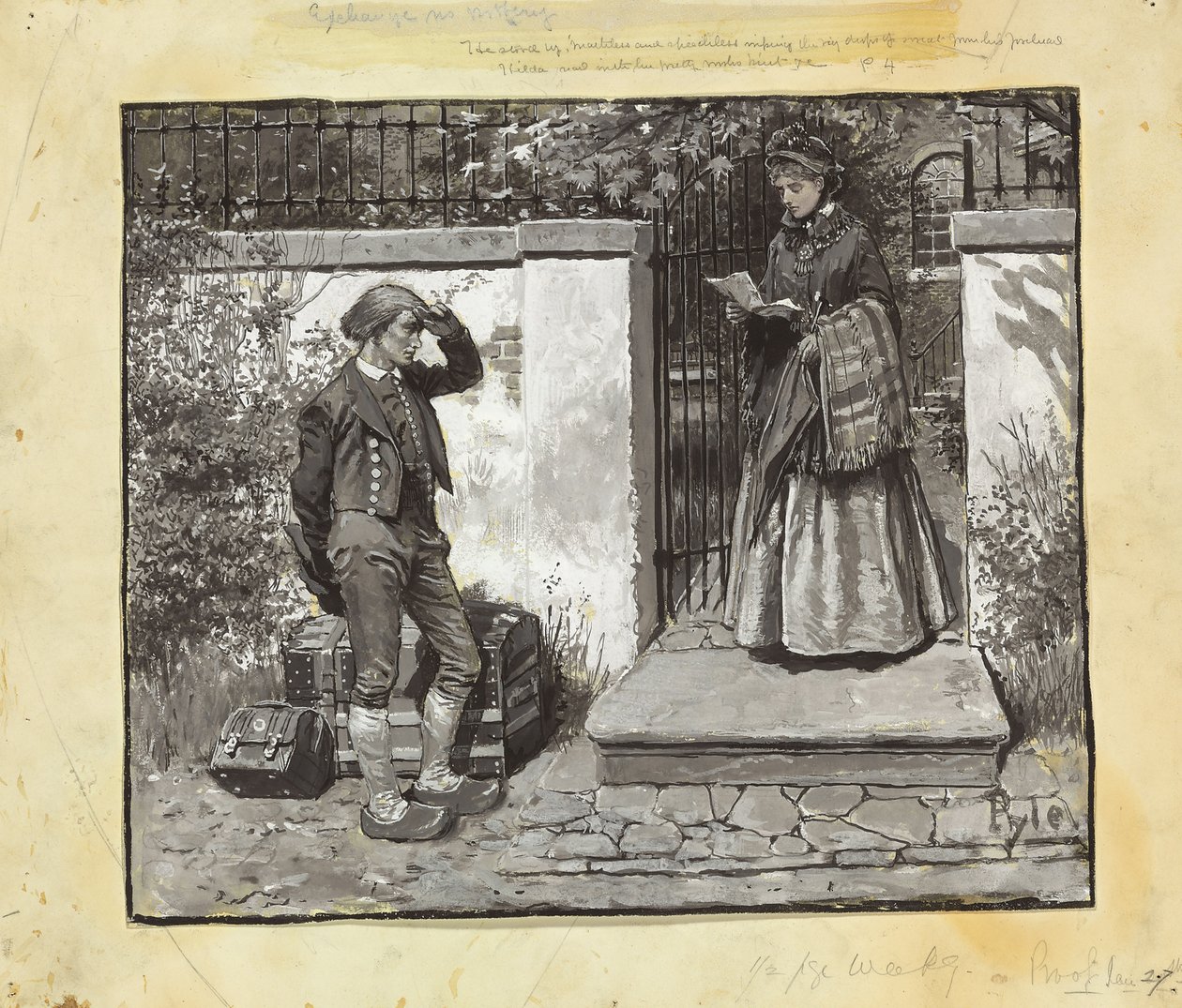Introduktionsbrev av Howard Pyle
