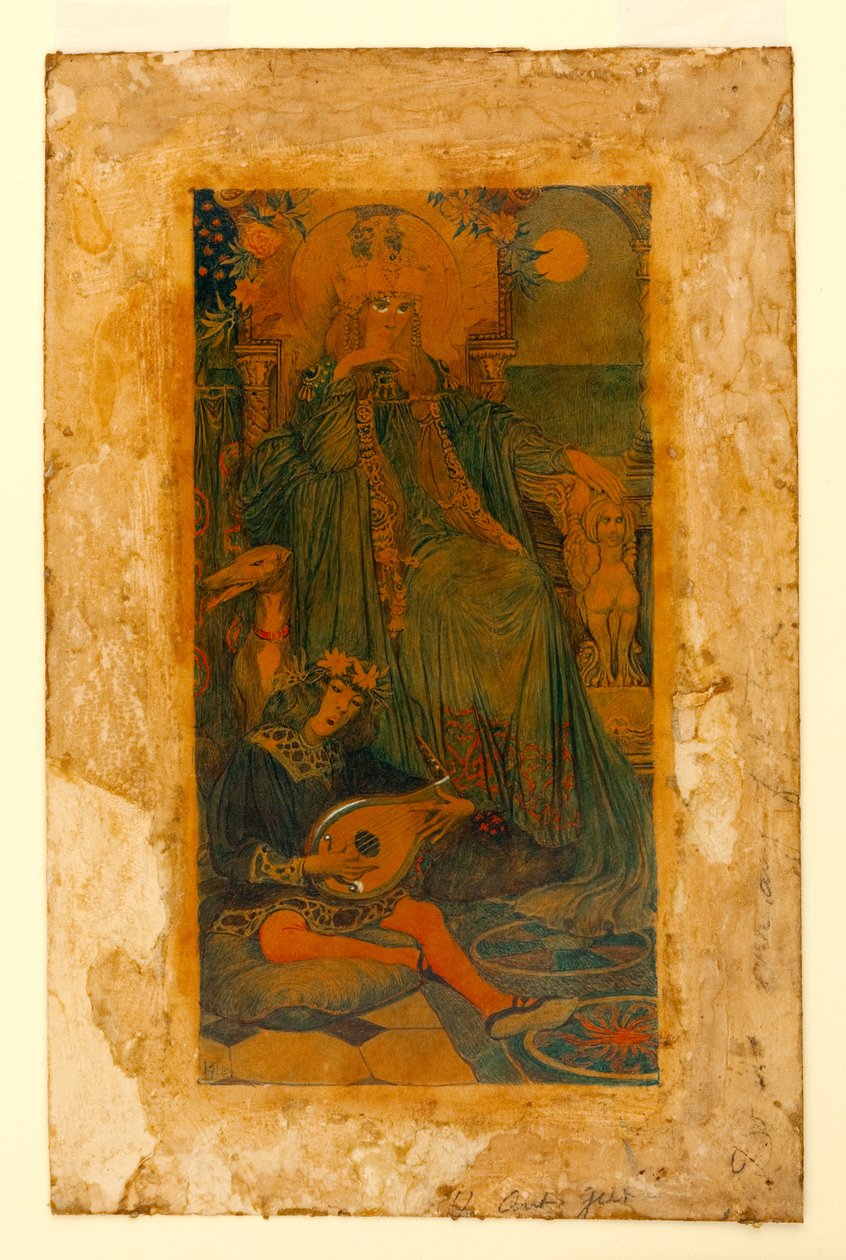The Fairy Morgana, från "North Folk Legends of the Sea" av Howard Pyle, publicerad i Harper