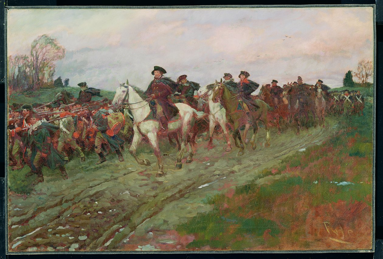 The Retreat through the Jerseys, från 