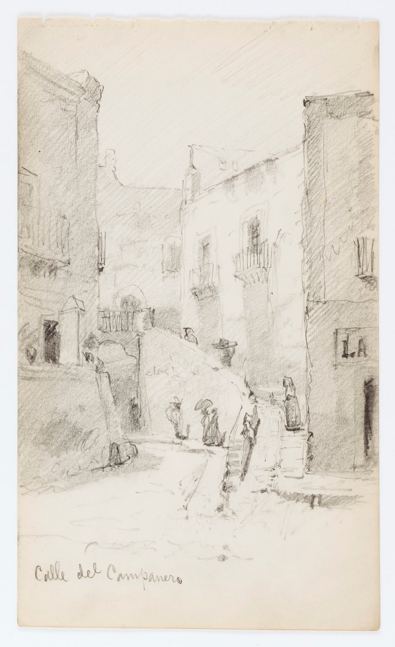Calle del Campanero av Howard Russell Butler