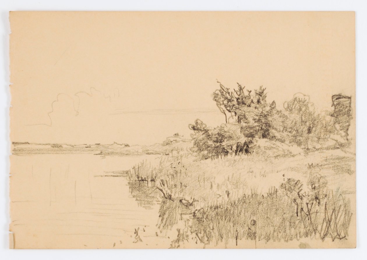 Utan titel (strandlinje) av Howard Russell Butler