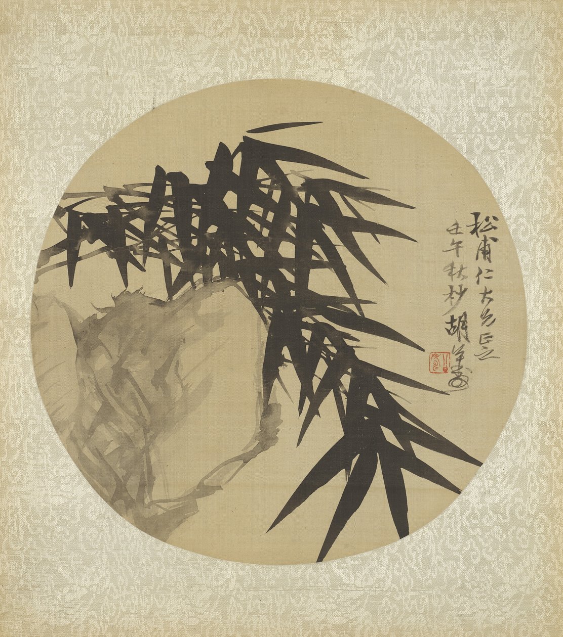 Ett av sexton albumblad, 1882 av Hu Gongshou