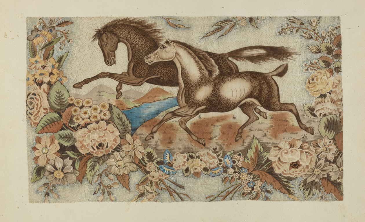 Tryckt Chintz av Hubbell McBride