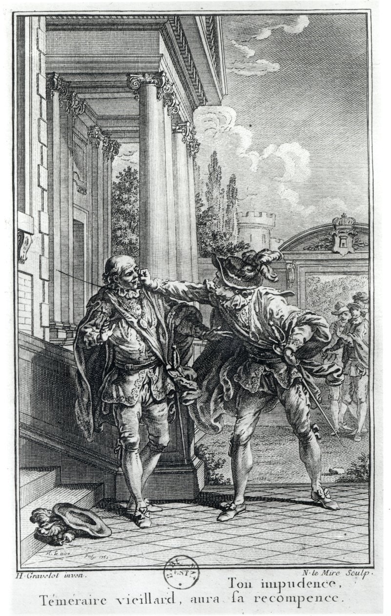 Kampscen, illustration till 