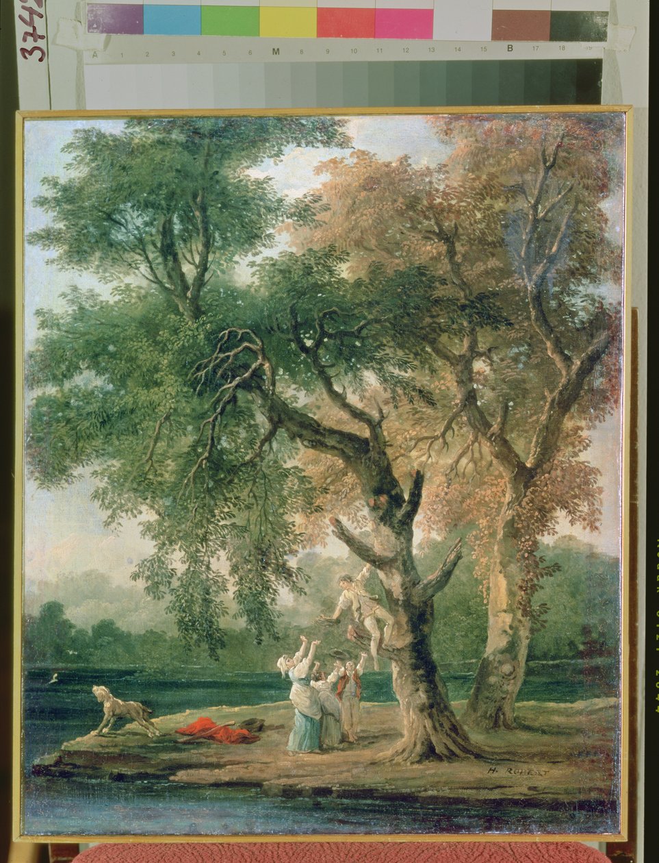 Nest Destroyers, 1780-talet av Hubert Robert