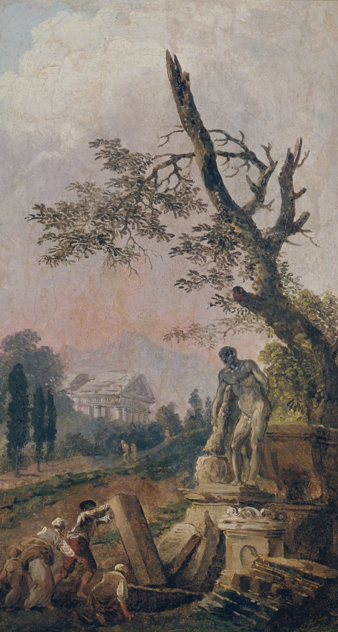 Ruins  av Hubert Robert