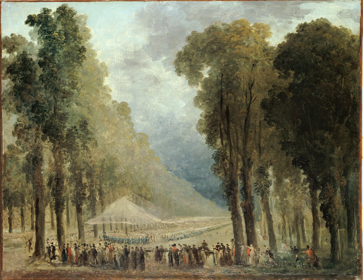 Soldatbanketten av Hubert Robert