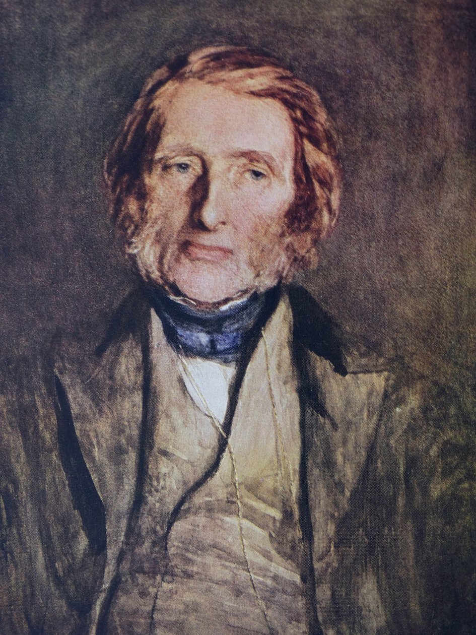 porträtt av John Ruskin av Hubert von Herkomer
