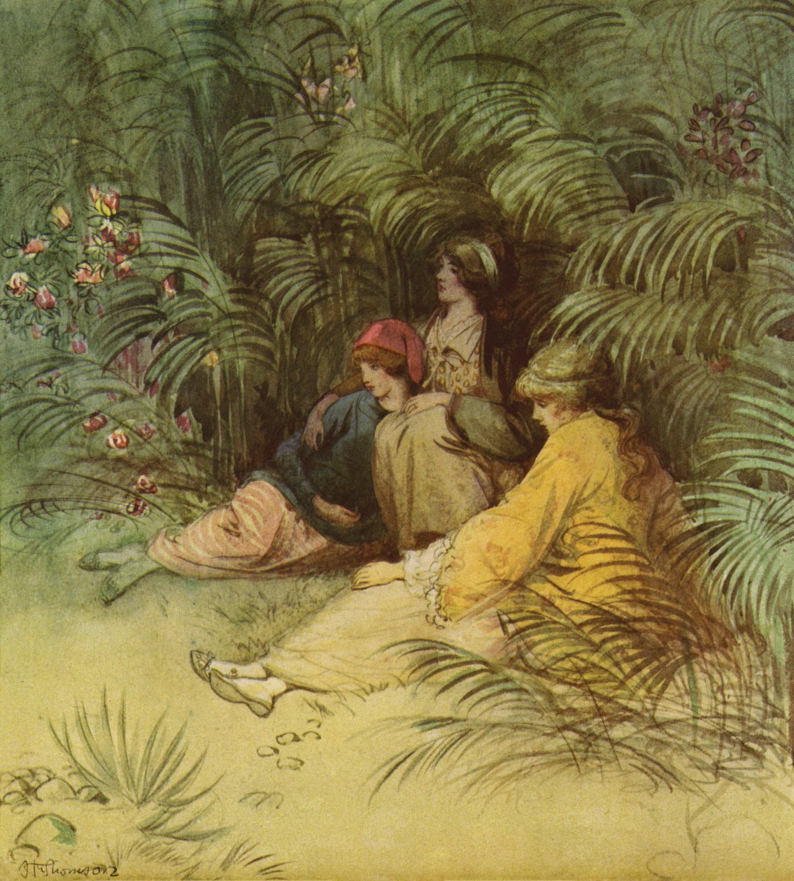 J M Barrie Le Matagofie Crichtonswed av Hugh Thomson