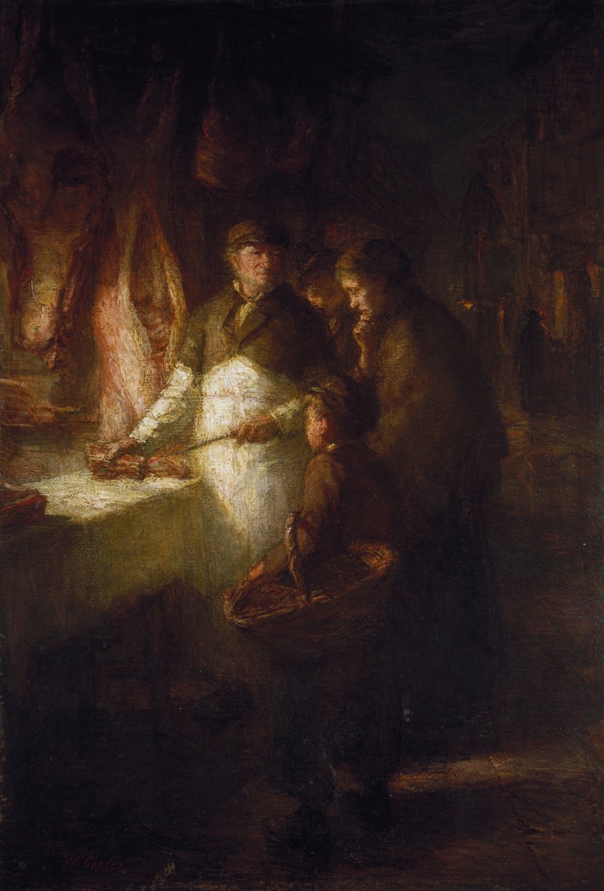 "Hårda tider", c1857-1903 av Hugh Carter