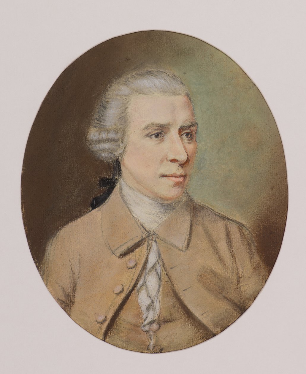 Porträtt av en man (eller Gavin Hamilton) av Hugh Douglas (manner of) Hamilton