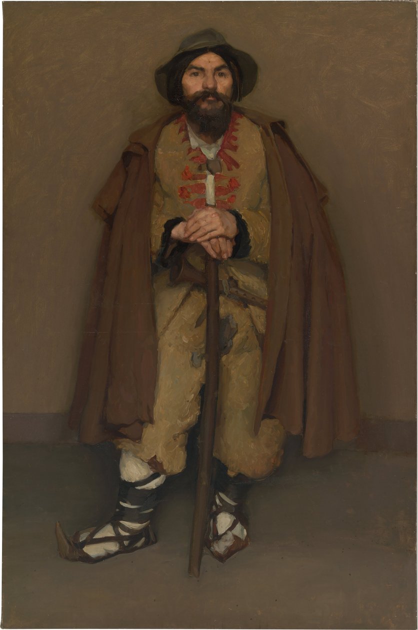 En bergsherde (en italiensk dvärg) av Hugh Ramsay