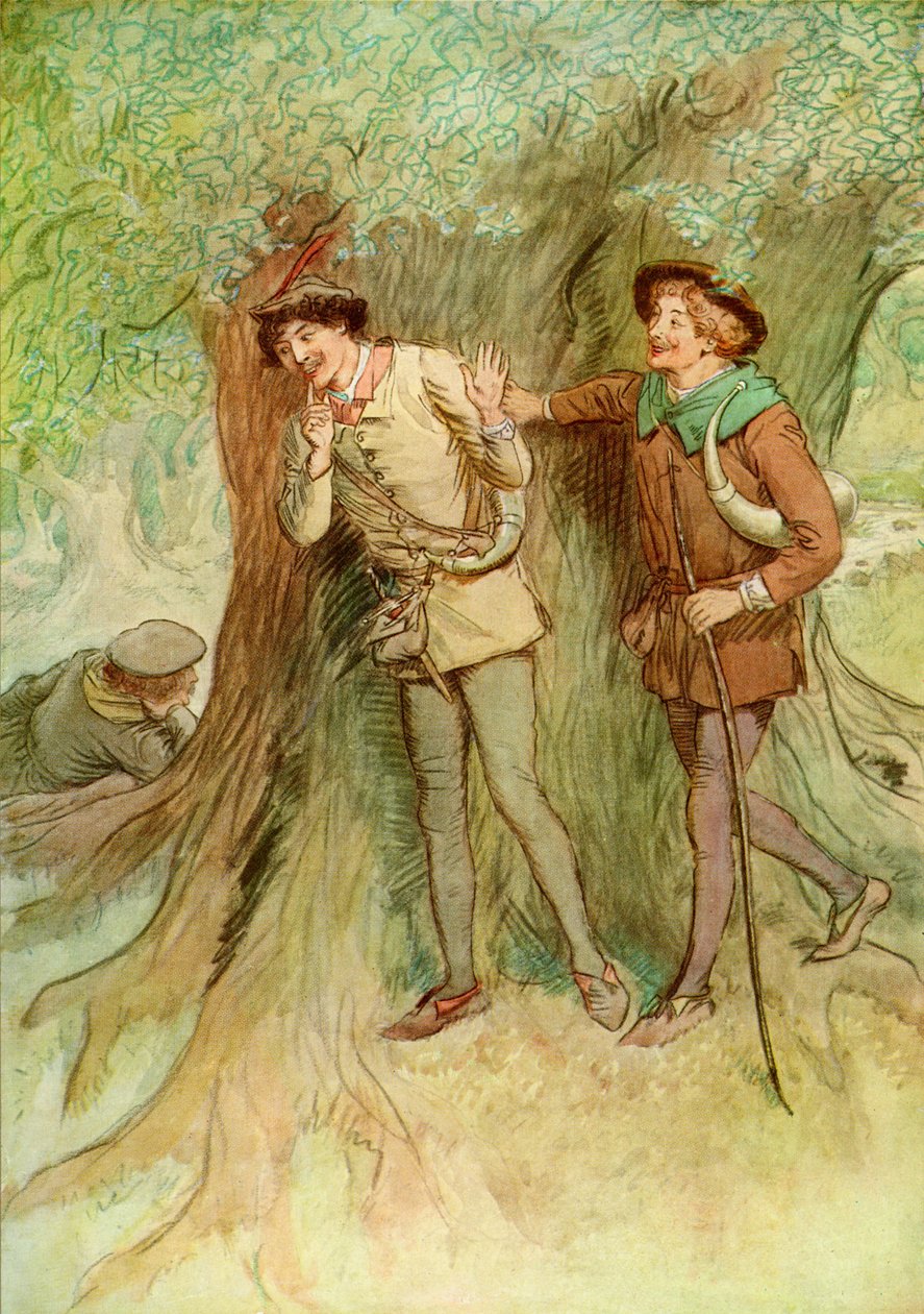Som du gillar det av William Shakespeare av Hugh Thomson